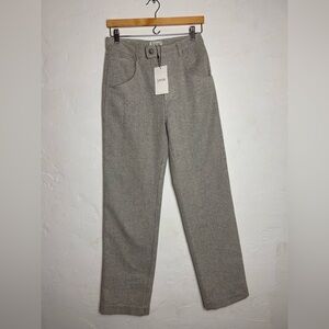 JOIE Textured Slim Straight Pants Size S | New With Tags